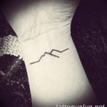 mountain tattoo photo 29.11.2018 №069 - example of a tattoo with a mountain - tattoovalue.net