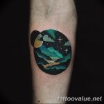 small mountain tattoo Best of Small Mountain Landscape Tattoo on