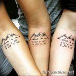 mountain tattoo photo 29.11.2018 №148 - example of a tattoo with a mountain - tattoovalue.net