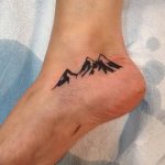 small mountain tattoo Unique Small mountain tattoo Tattoos Pinte