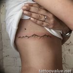 mountain tattoo photo 29.11.2018 №209 - example of a tattoo with a mountain - tattoovalue.net