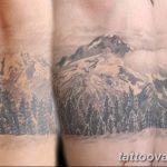 mountain tattoo photo 29.11.2018 №236 - example of a tattoo with a mountain - tattoovalue.net