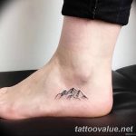 mountain tattoo photo 29.11.2018 №238 - example of a tattoo with a mountain - tattoovalue.net