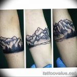 mountain tattoo photo 29.11.2018 №273 - example of a tattoo with a mountain - tattoovalue.net