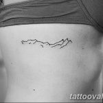 mountain tattoo photo 29.11.2018 №287 - example of a tattoo with a mountain - tattoovalue.net