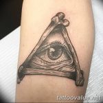 photo of eye tattoo 27.11.2018 №101 - an example of a finished eye tattoo - tattoovalue.net