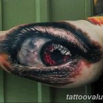 photo of eye tattoo 27.11.2018 №143 - an example of a finished eye tattoo - tattoovalue.net