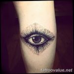 photo of eye tattoo 27.11.2018 №171 - an example of a finished eye tattoo - tattoovalue.net