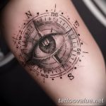 photo of eye tattoo 27.11.2018 №189 - an example of a finished eye tattoo - tattoovalue.net