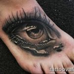 photo of eye tattoo 27.11.2018 №224 - an example of a finished eye tattoo - tattoovalue.net