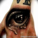 photo of eye tattoo 27.11.2018 №246 - an example of a finished eye tattoo - tattoovalue.net