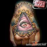 photo of eye tattoo 27.11.2018 №338 - an example of a finished eye tattoo - tattoovalue.net