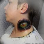 photo of eye tattoo 27.11.2018 №439 - an example of a finished eye tattoo - tattoovalue.net