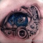 photo of eye tattoo 27.11.2018 №019 - an example of a finished eye tattoo - tattoovalue.net