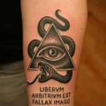 photo of eye tattoo 27.11.2018 №020 - an example of a finished eye tattoo - tattoovalue.net