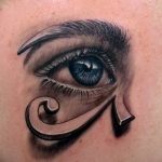 photo of eye tattoo 27.11.2018 №021 - an example of a finished eye tattoo - tattoovalue.net