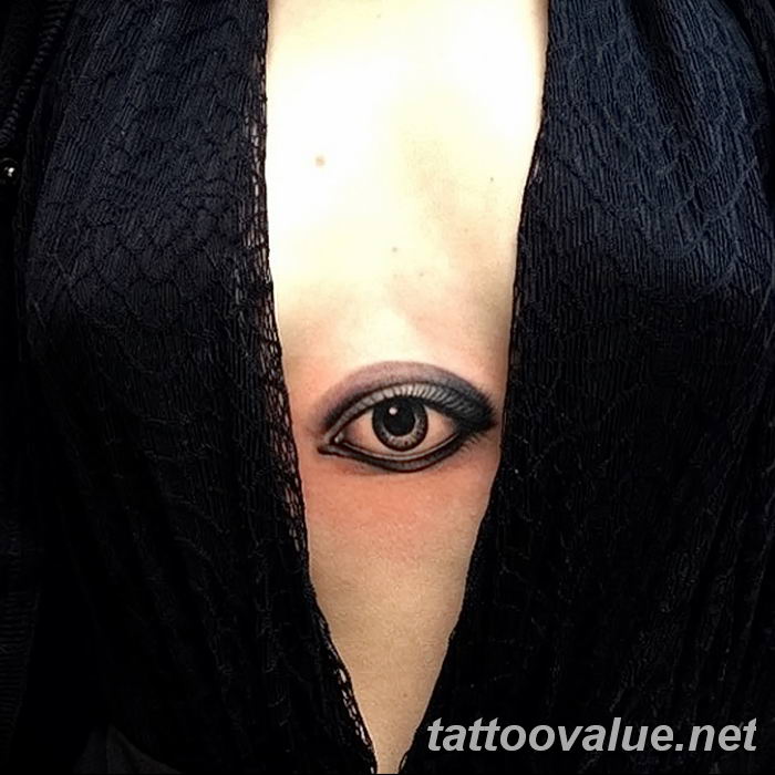 photo of eye tattoo 27.11.2018 №023 - an example of a finished eye tattoo - tattoovalue.net
