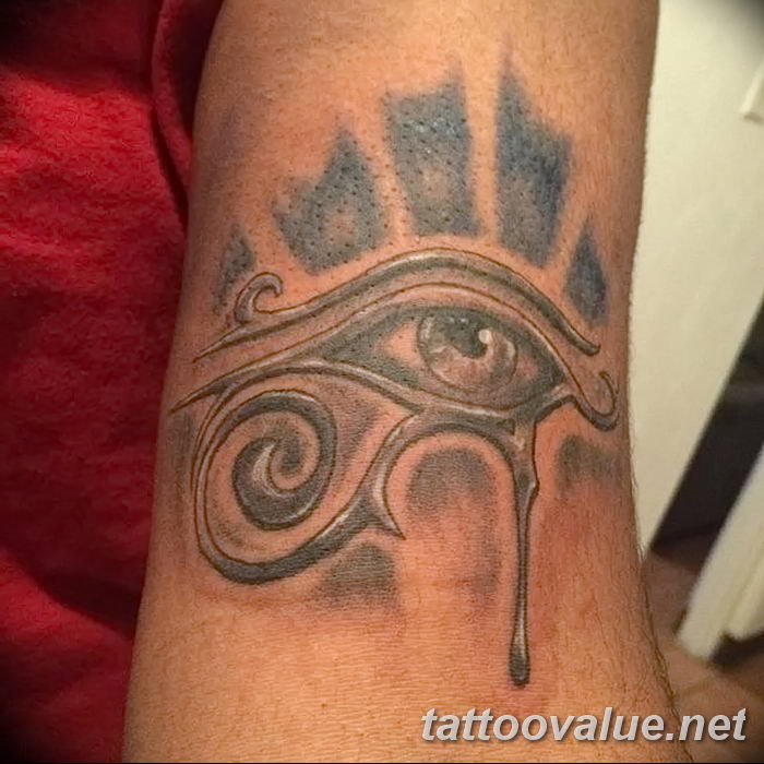 photo of eye tattoo 27.11.2018 №038 - an example of a finished eye tattoo - tattoovalue.net