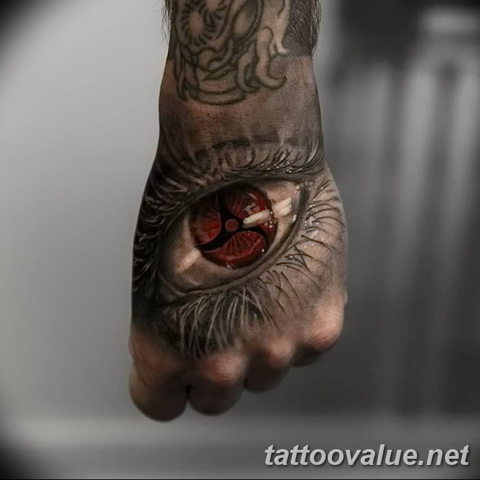 photo of eye tattoo 27.11.2018 №039 - an example of a finished eye tattoo - tattoovalue.net