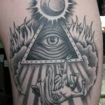 photo of eye tattoo 27.11.2018 №043 - an example of a finished eye tattoo - tattoovalue.net