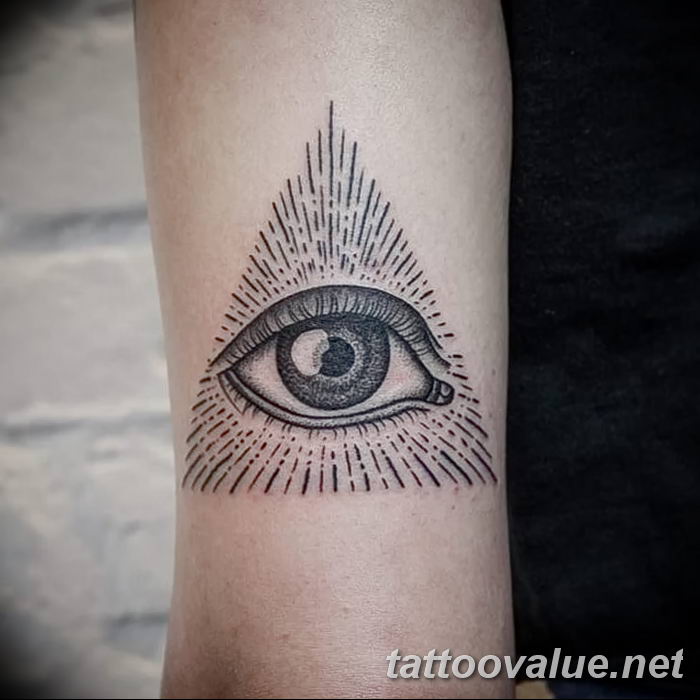 photo of eye tattoo 27.11.2018 №052 - an example of a finished eye tattoo - tattoovalue.net