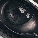 photo of eye tattoo 27.11.2018 №056 - an example of a finished eye tattoo - tattoovalue.net