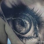 photo of eye tattoo 27.11.2018 №059 - an example of a finished eye tattoo - tattoovalue.net