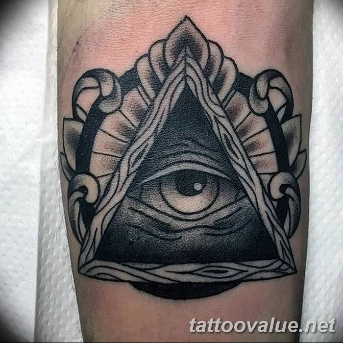 photo of eye tattoo 27.11.2018 №060 - an example of a finished eye tattoo - tattoovalue.net