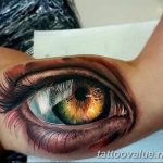 photo of eye tattoo 27.11.2018 №062 - an example of a finished eye tattoo - tattoovalue.net