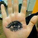 photo of eye tattoo 27.11.2018 №071 - an example of a finished eye tattoo - tattoovalue.net