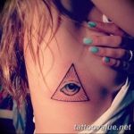 photo of eye tattoo 27.11.2018 №081 - an example of a finished eye tattoo - tattoovalue.net