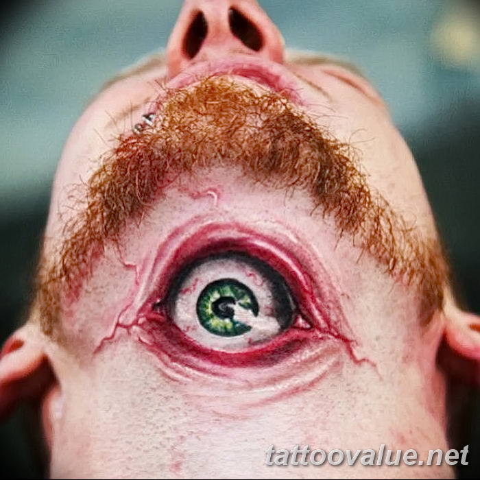 photo of eye tattoo 27.11.2018 №082 - an example of a finished eye tattoo - tattoovalue.net