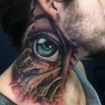 photo of eye tattoo 27.11.2018 №083 - an example of a finished eye tattoo - tattoovalue.net