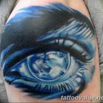photo of eye tattoo 27.11.2018 №090 - an example of a finished eye tattoo - tattoovalue.net