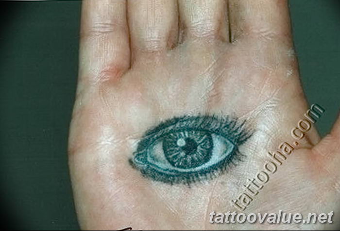 photo of eye tattoo 27.11.2018 №093 - an example of a finished eye tattoo - tattoovalue.net