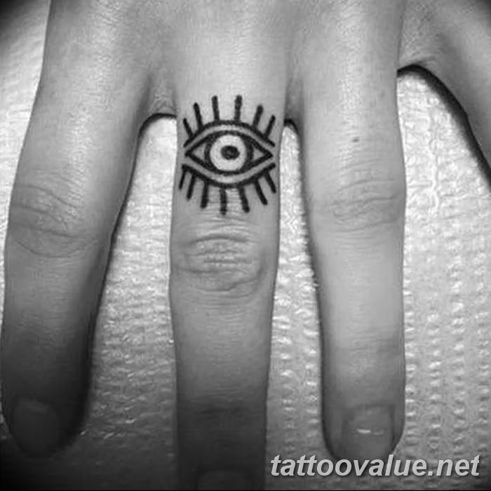 photo of eye tattoo 27.11.2018 №099 - an example of a finished eye tattoo - tattoovalue.net