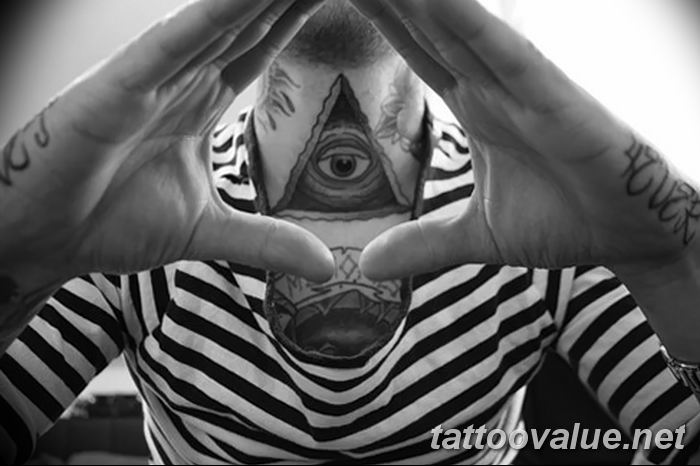 photo of eye tattoo 27.11.2018 №102 - an example of a finished eye tattoo - tattoovalue.net