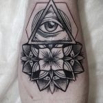 photo of eye tattoo 27.11.2018 №103 - an example of a finished eye tattoo - tattoovalue.net