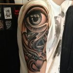 photo of eye tattoo 27.11.2018 №115 - an example of a finished eye tattoo - tattoovalue.net
