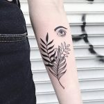 photo of eye tattoo 27.11.2018 №120 - an example of a finished eye tattoo - tattoovalue.net