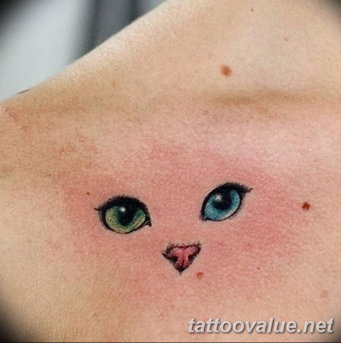 photo of eye tattoo 27.11.2018 №125 - an example of a finished eye tattoo - tattoovalue.net