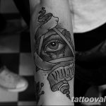 photo of eye tattoo 27.11.2018 №129 - an example of a finished eye tattoo - tattoovalue.net