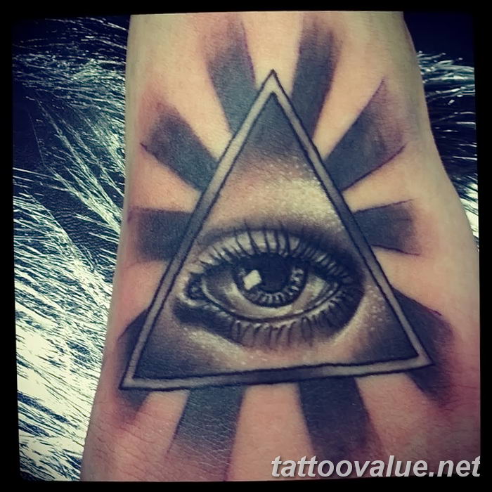 photo of eye tattoo 27.11.2018 №131 - an example of a finished eye tattoo - tattoovalue.net