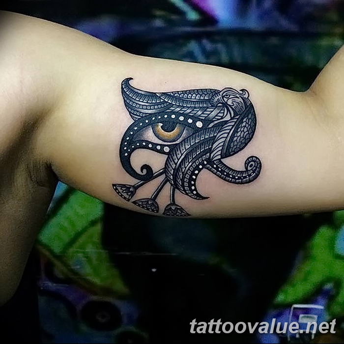 photo of eye tattoo 27.11.2018 №137 - an example of a finished eye tattoo - tattoovalue.net
