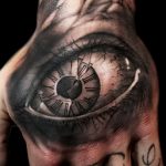 photo of eye tattoo 27.11.2018 №151 - an example of a finished eye tattoo - tattoovalue.net
