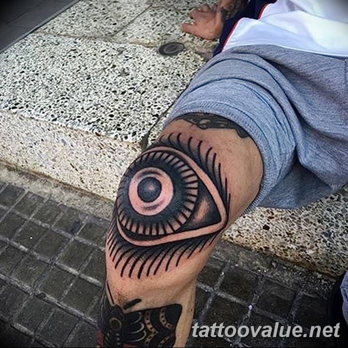 photo of eye tattoo 27.11.2018 №152 - an example of a finished eye tattoo - tattoovalue.net