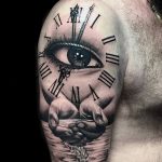 photo of eye tattoo 27.11.2018 №168 - an example of a finished eye tattoo - tattoovalue.net