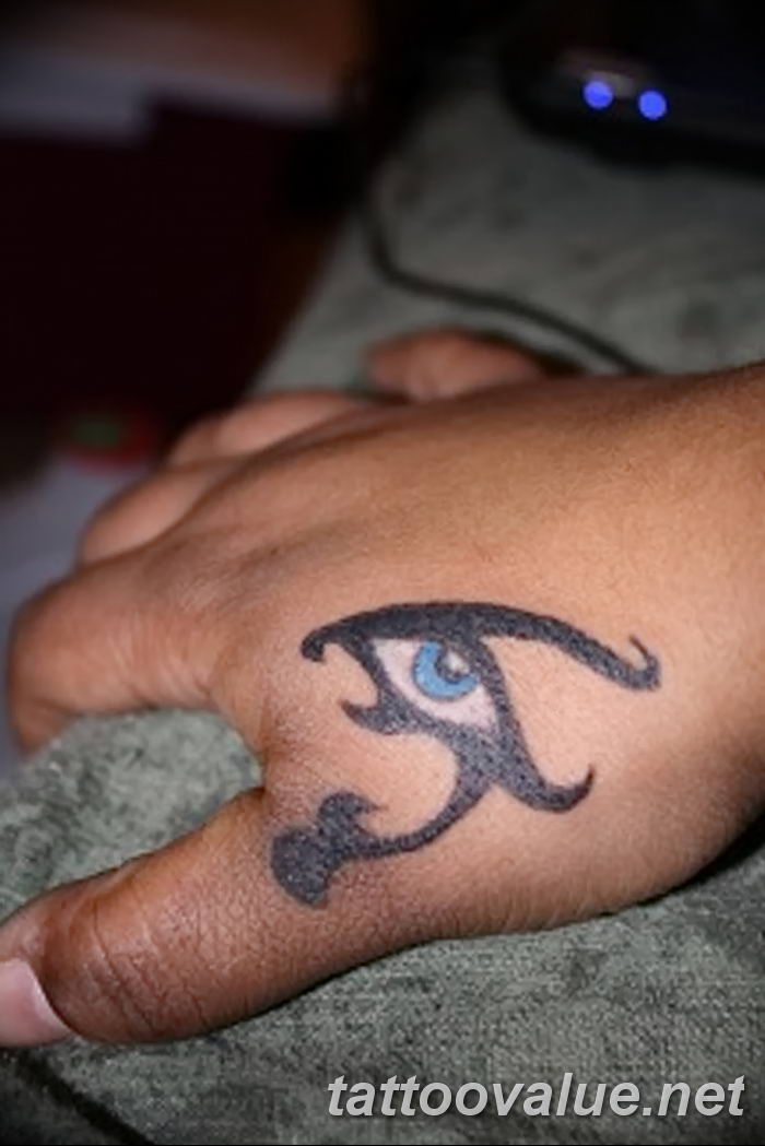 photo of eye tattoo 27.11.2018 №169 - an example of a finished eye tattoo - tattoovalue.net
