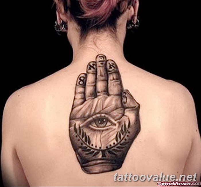 photo of eye tattoo 27.11.2018 №172 - an example of a finished eye tattoo - tattoovalue.net
