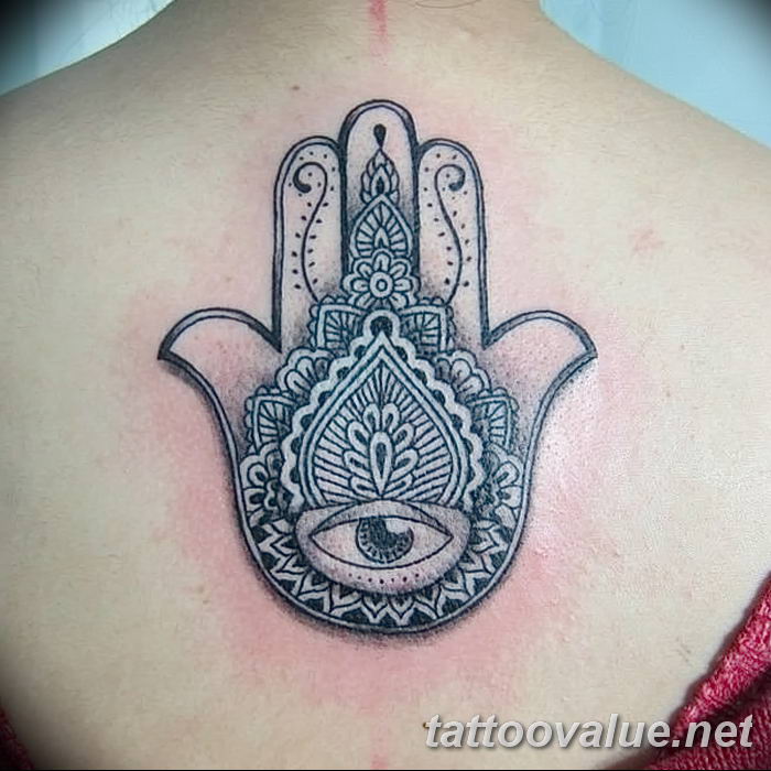 photo of eye tattoo 27.11.2018 №173 - an example of a finished eye tattoo - tattoovalue.net